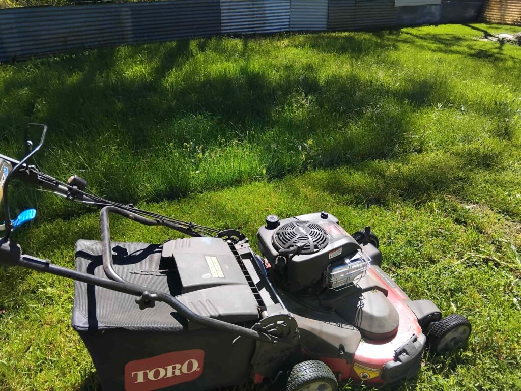 Large Block Mowing in Hills District